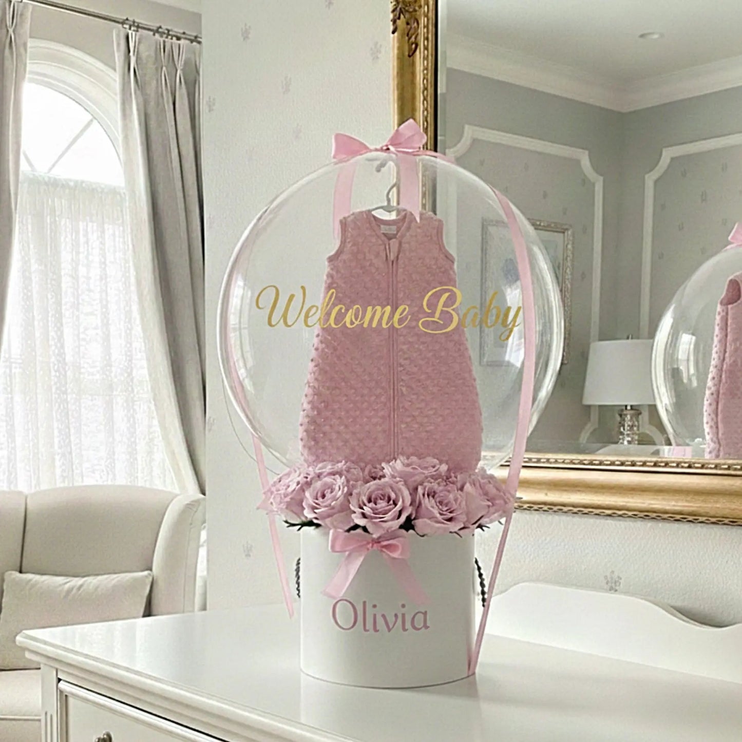 Ma Box Ballon Bébé "Petit Cocon" FLOWERBOXTIME