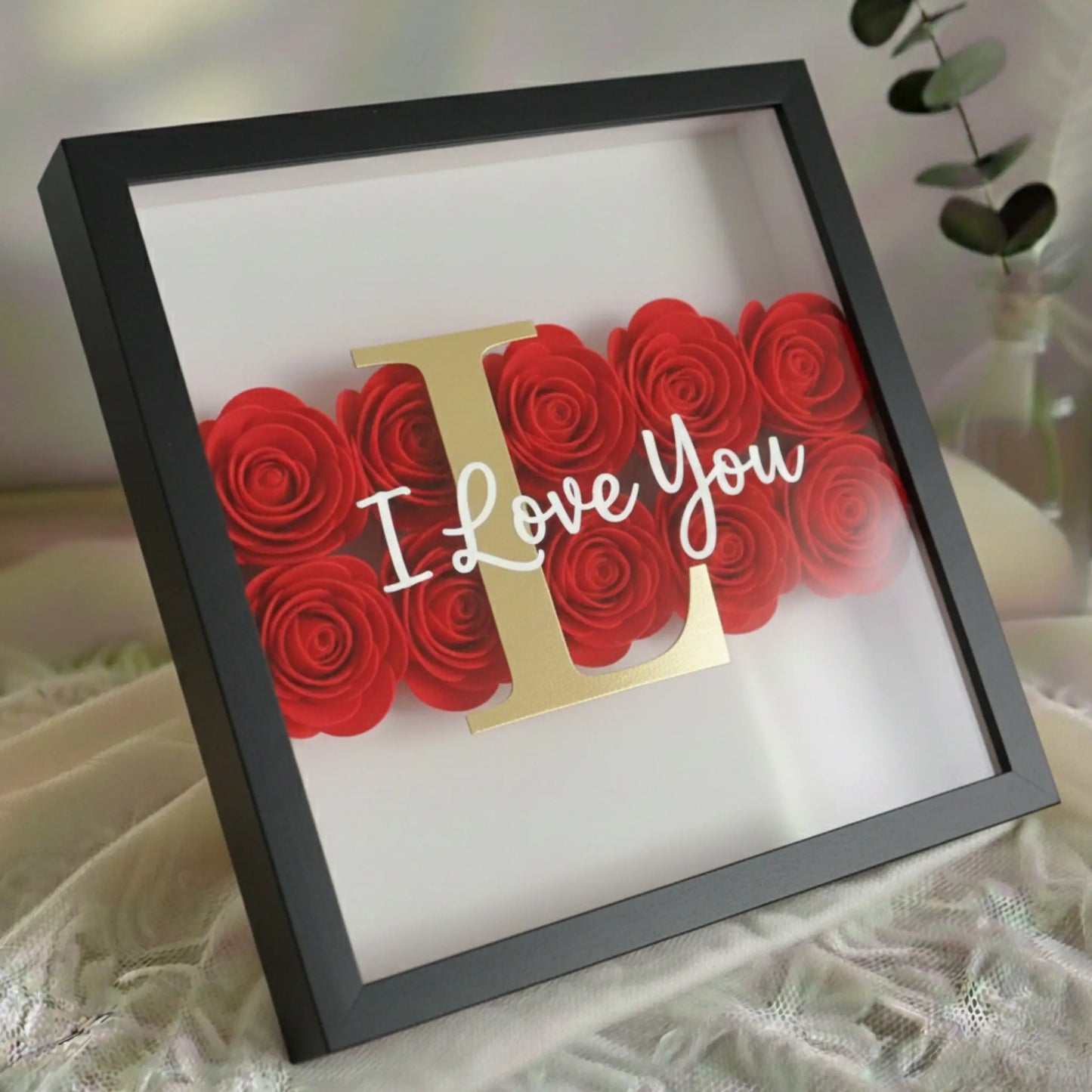 Cadre Avec Bande Florale FLOWER BOX TIME