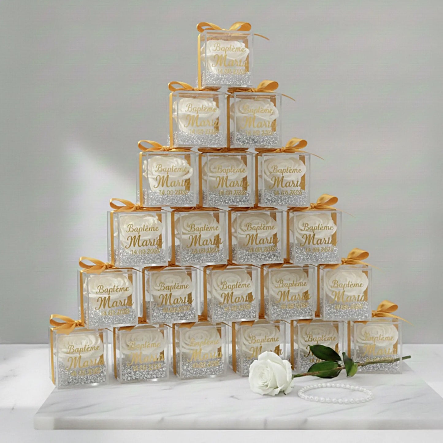 Écrin Rose Éternelle FLOWERBOXTIME