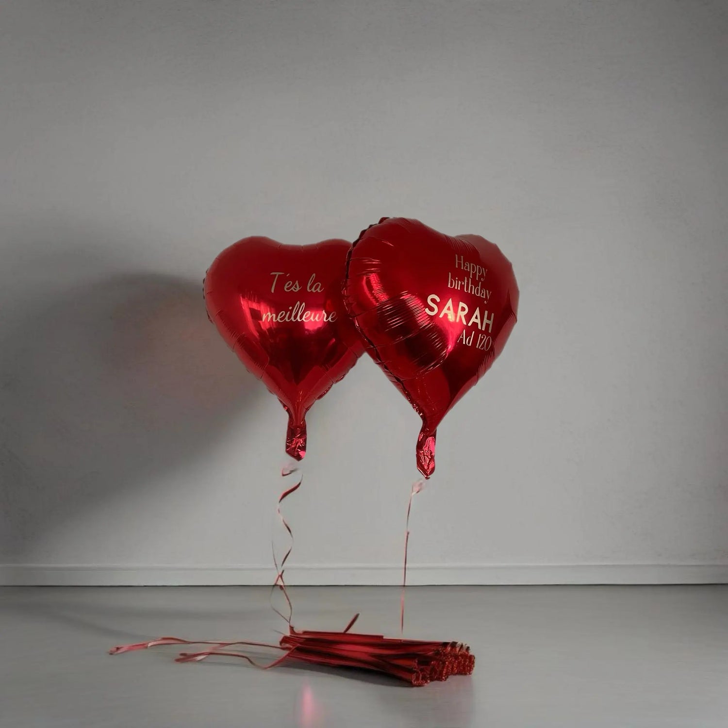 Ballons En Cœur Flowerboxtime