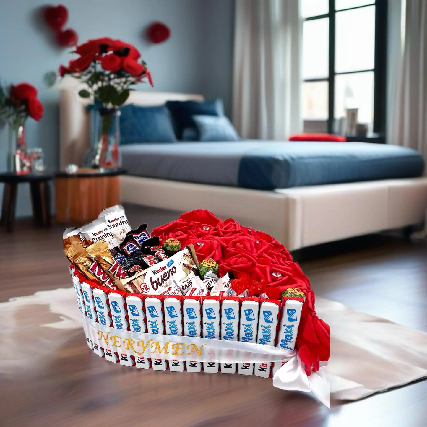 Flowers/Chocolats Box (L) FLOWERBOXTIME