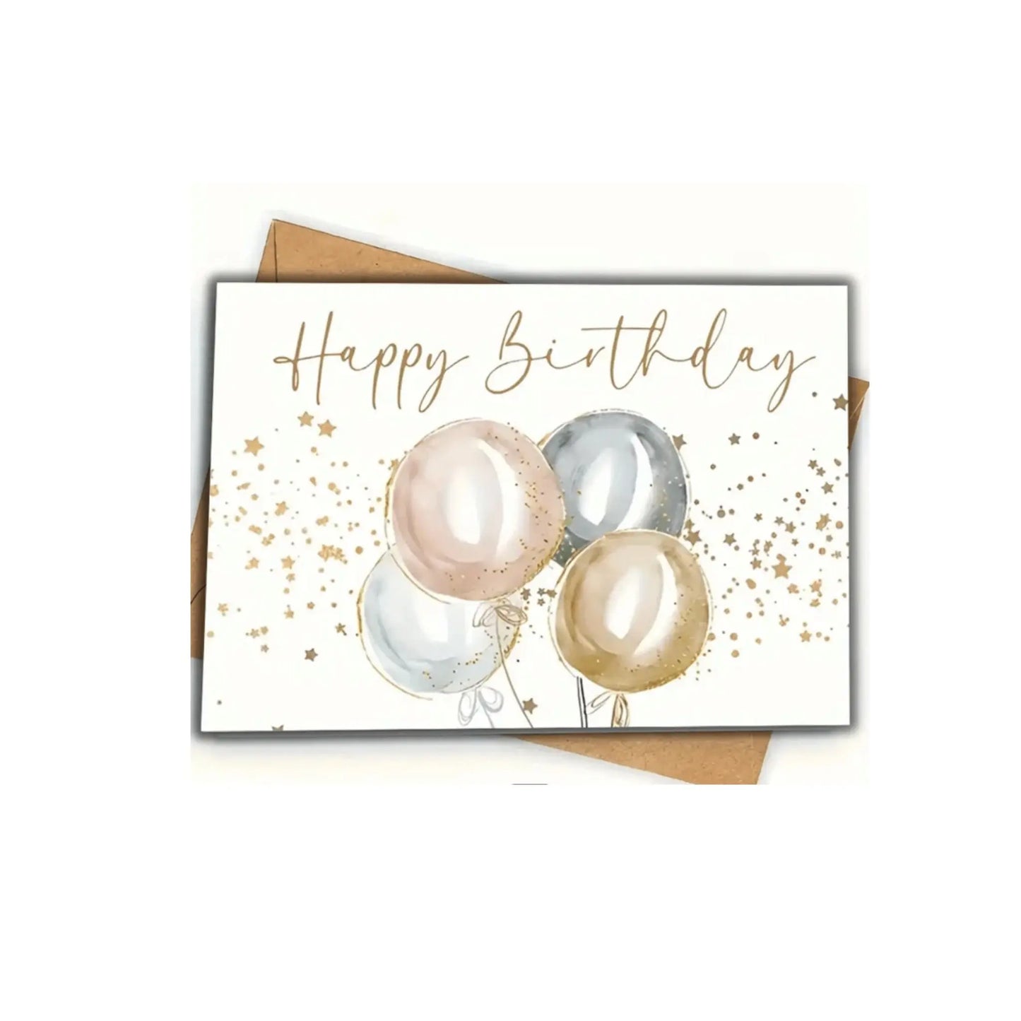 Cartes « Ballons Happy Birthday » FLOWERBOXTIME
