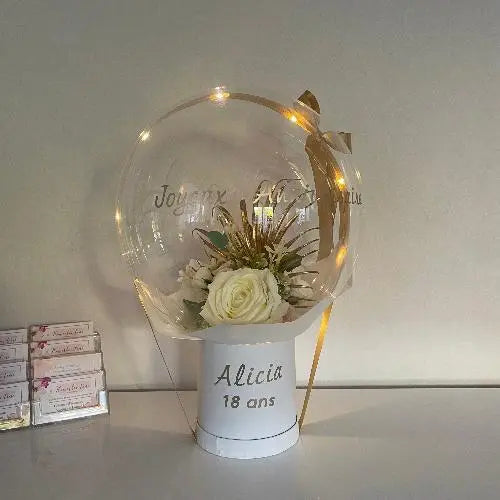 Flowers Box Bulle (L) FLOWERBOXTIME