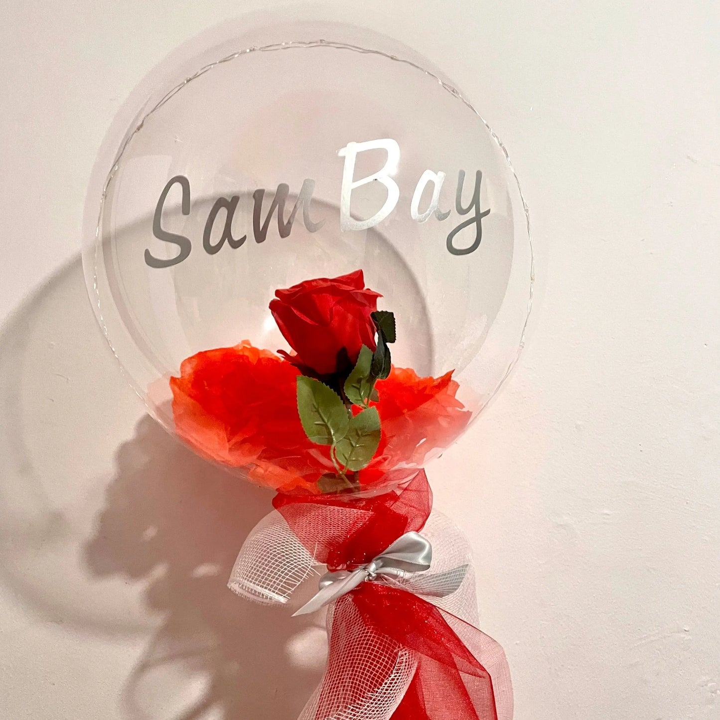 Une Rose Dans Sa Bulle FLOWERBOXTIME