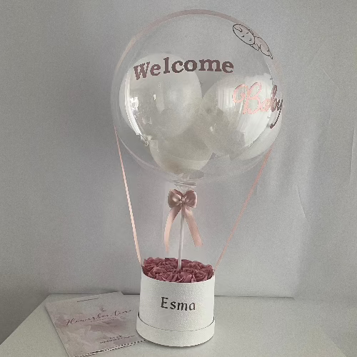 Flowers Box Balloon (M) Flowerboxtime