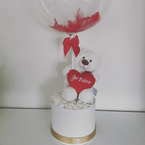 Flowers Box Balloon M