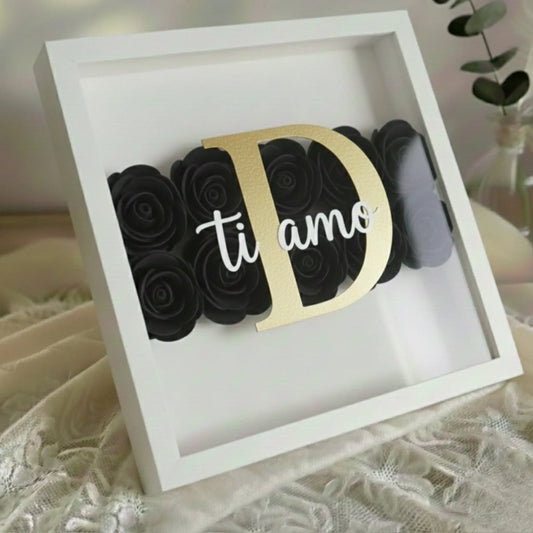 Cadre Avec Bande Florale FLOWER BOX TIME