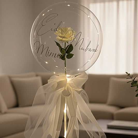 Ma Rose Dans Sa Bulle FLOWERBOXTIME