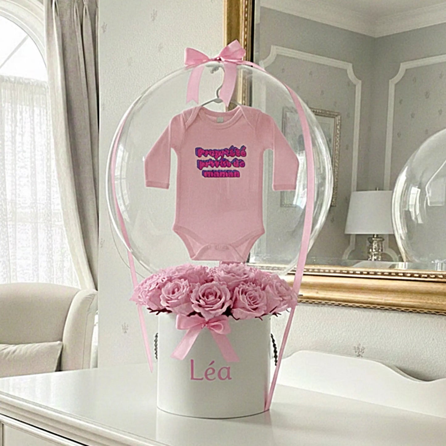 Ma Box Ballon Bébé "Petit Cocon" FLOWERBOXTIME