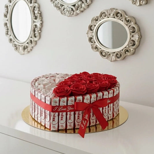 Flowers/Chocolats Box (L) FLOWERBOXTIME