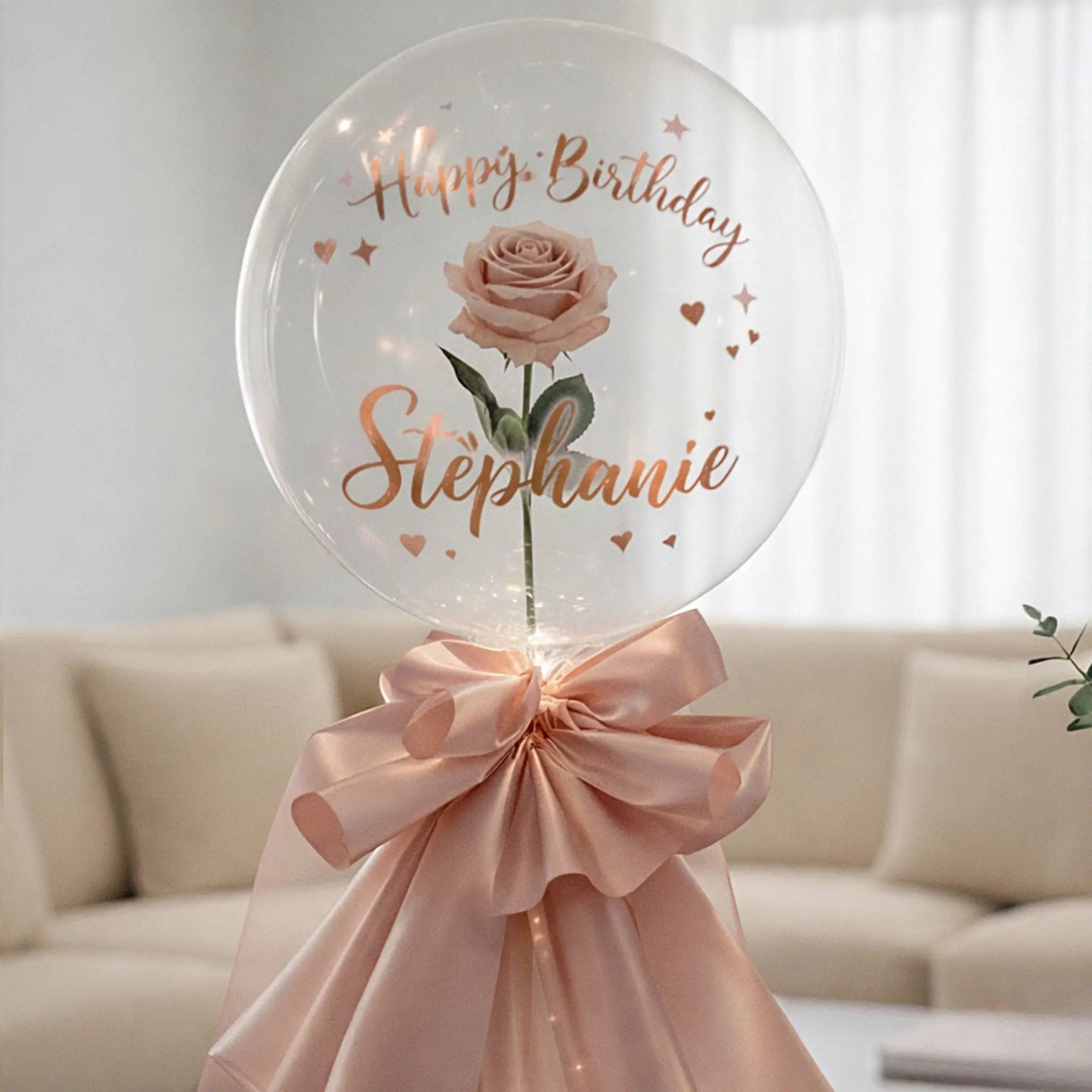 Ma Rose Dans Sa Bulle FLOWERBOXTIME