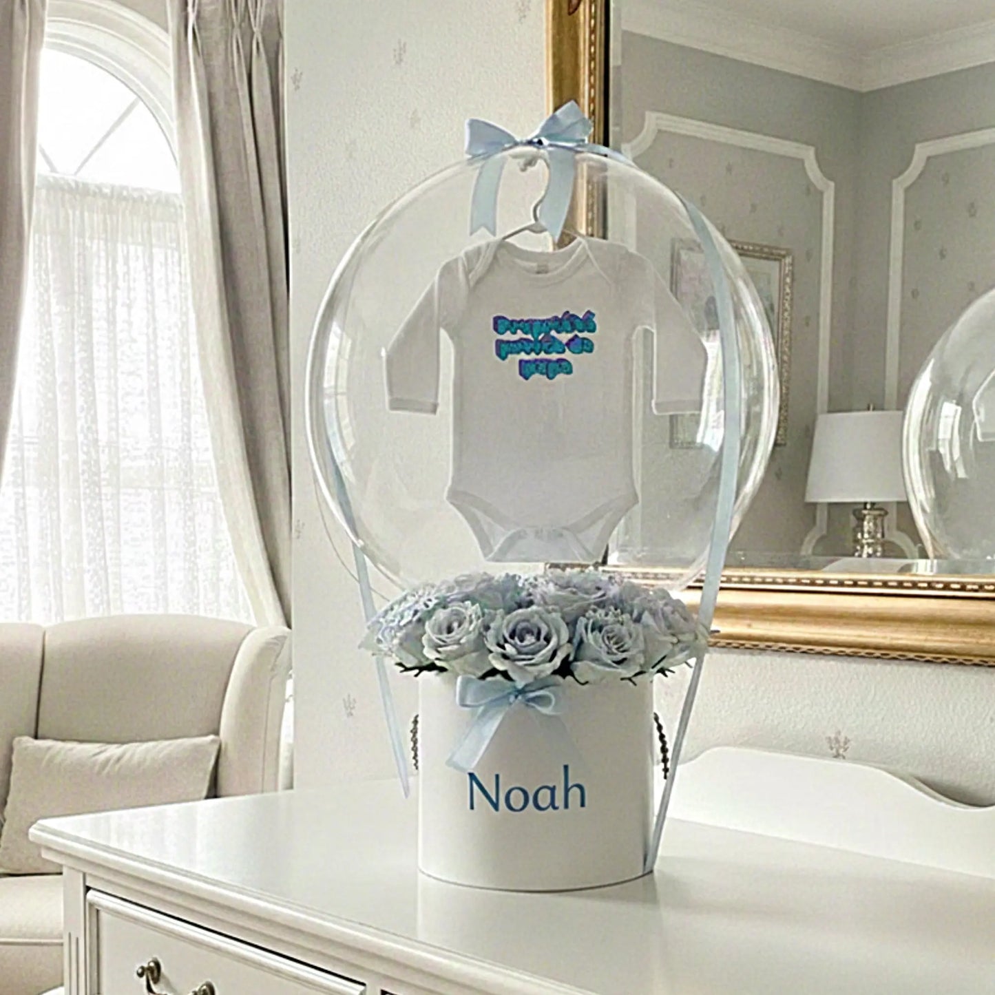 Ma Box Ballon Bébé "Petit Cocon" FLOWERBOXTIME