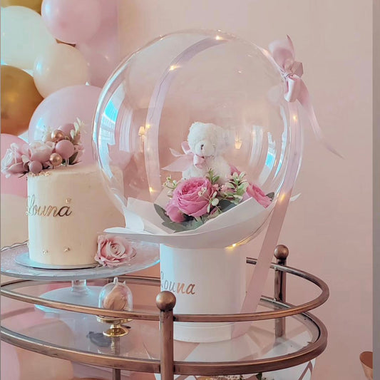 Flowers Box Bulle M & Doudou FLOWERBOXTIME