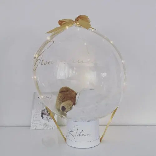 Ourson Dormeur FLOWERBOXTIME