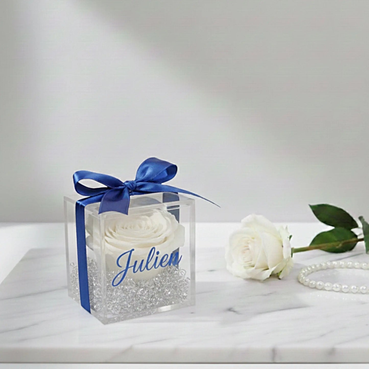 Écrin Rose Éternelle FLOWERBOXTIME