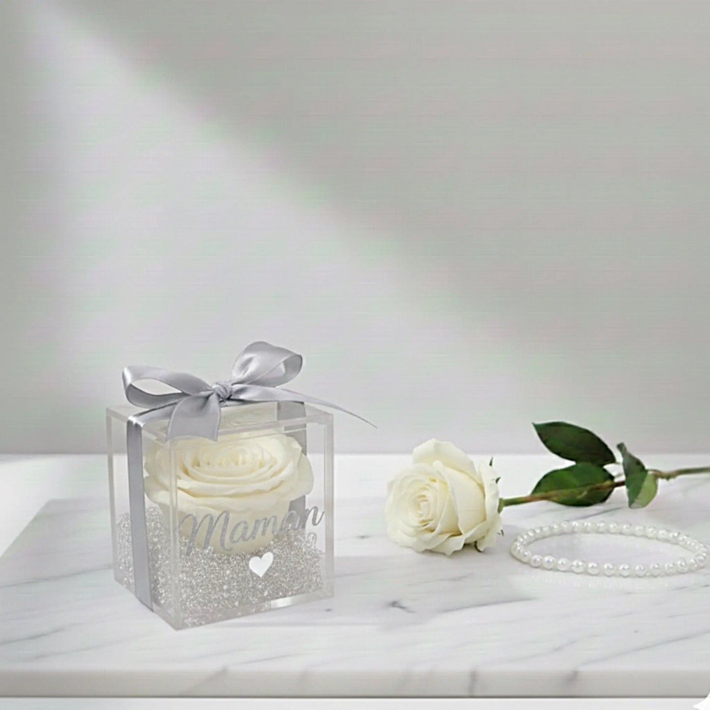 Écrin Rose Éternelle FLOWERBOXTIME