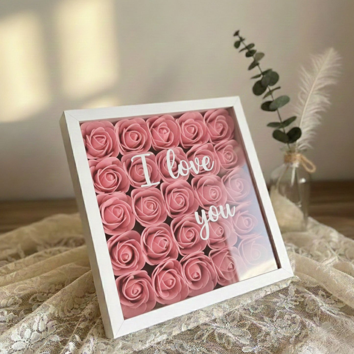 Cadre Mur de Roses - Spécial Saint-Valentin ❤️