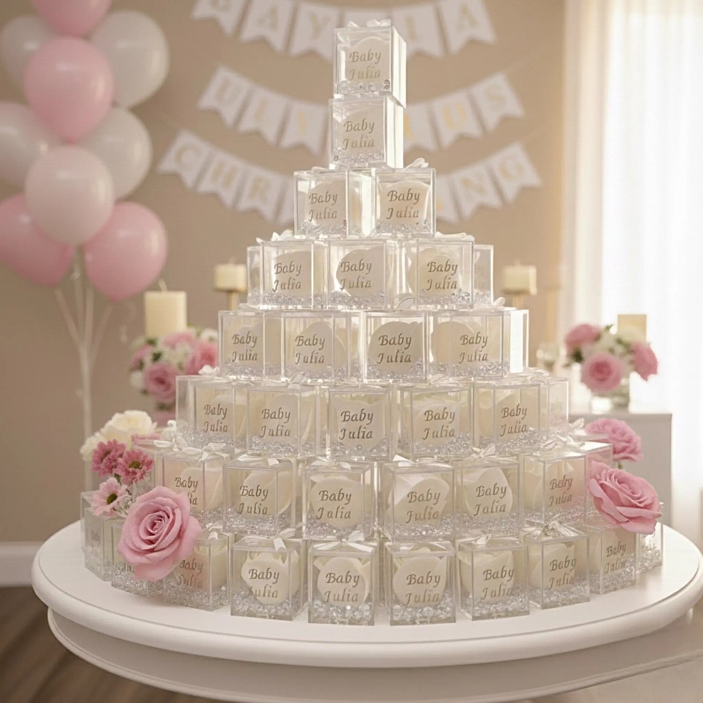 Écrin Rose Éternelle FLOWERBOXTIME