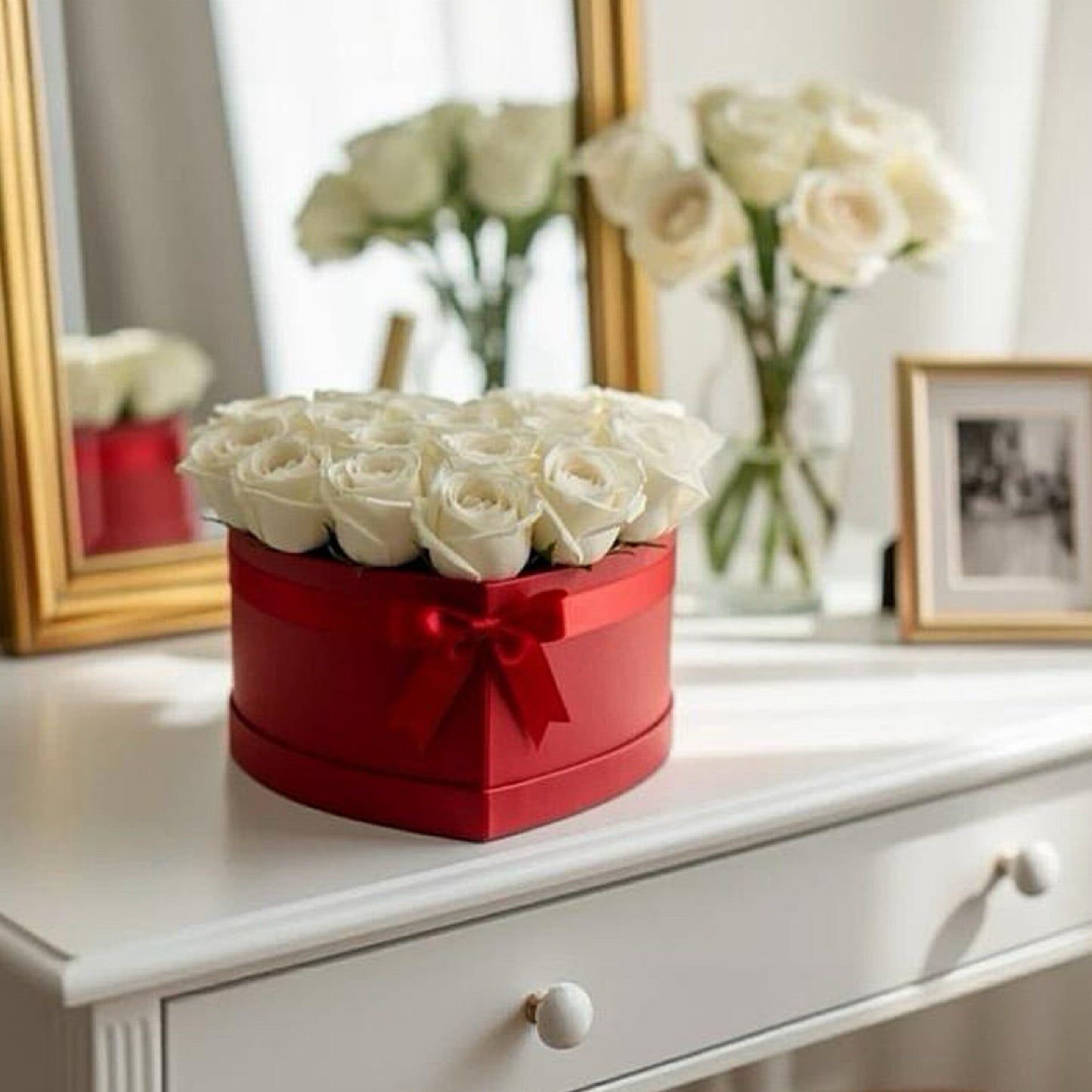 Flowerbox de Roses en Savon (M)