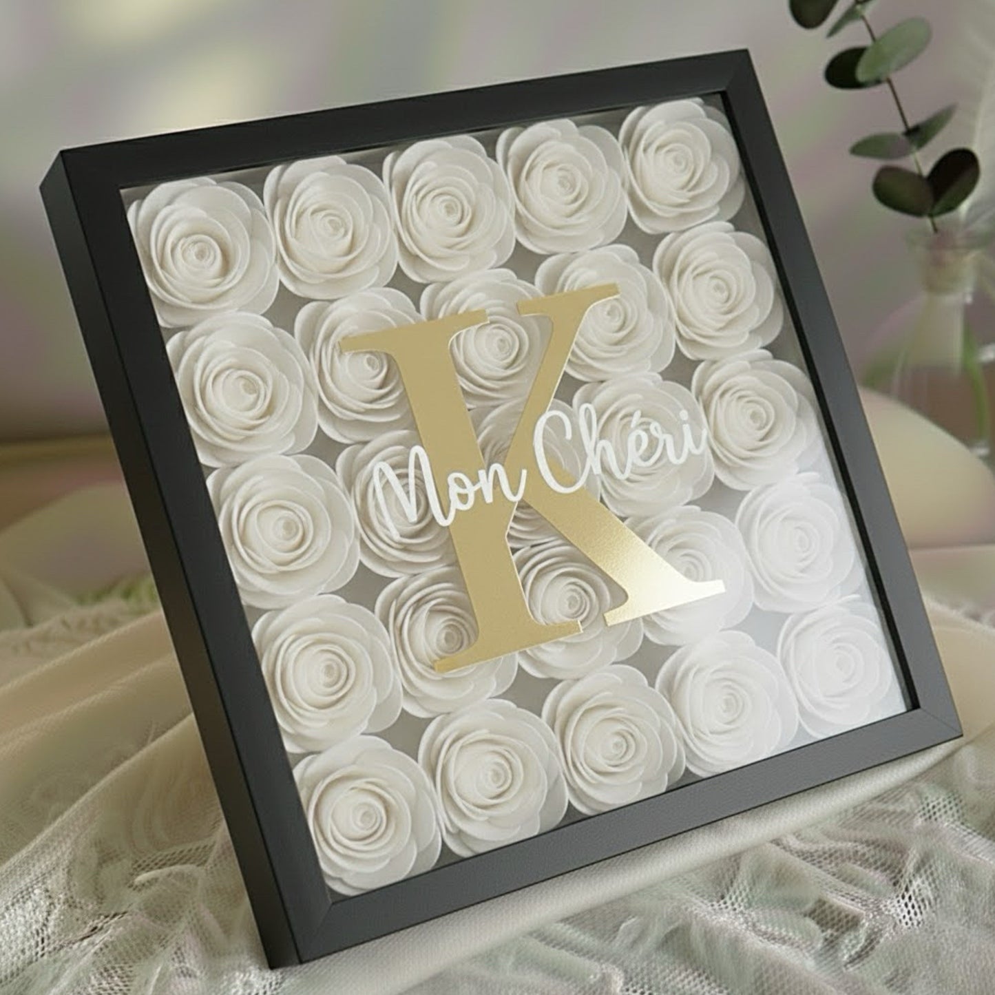 Cadre Mur de Roses - Spécial Saint-Valentin ❤️