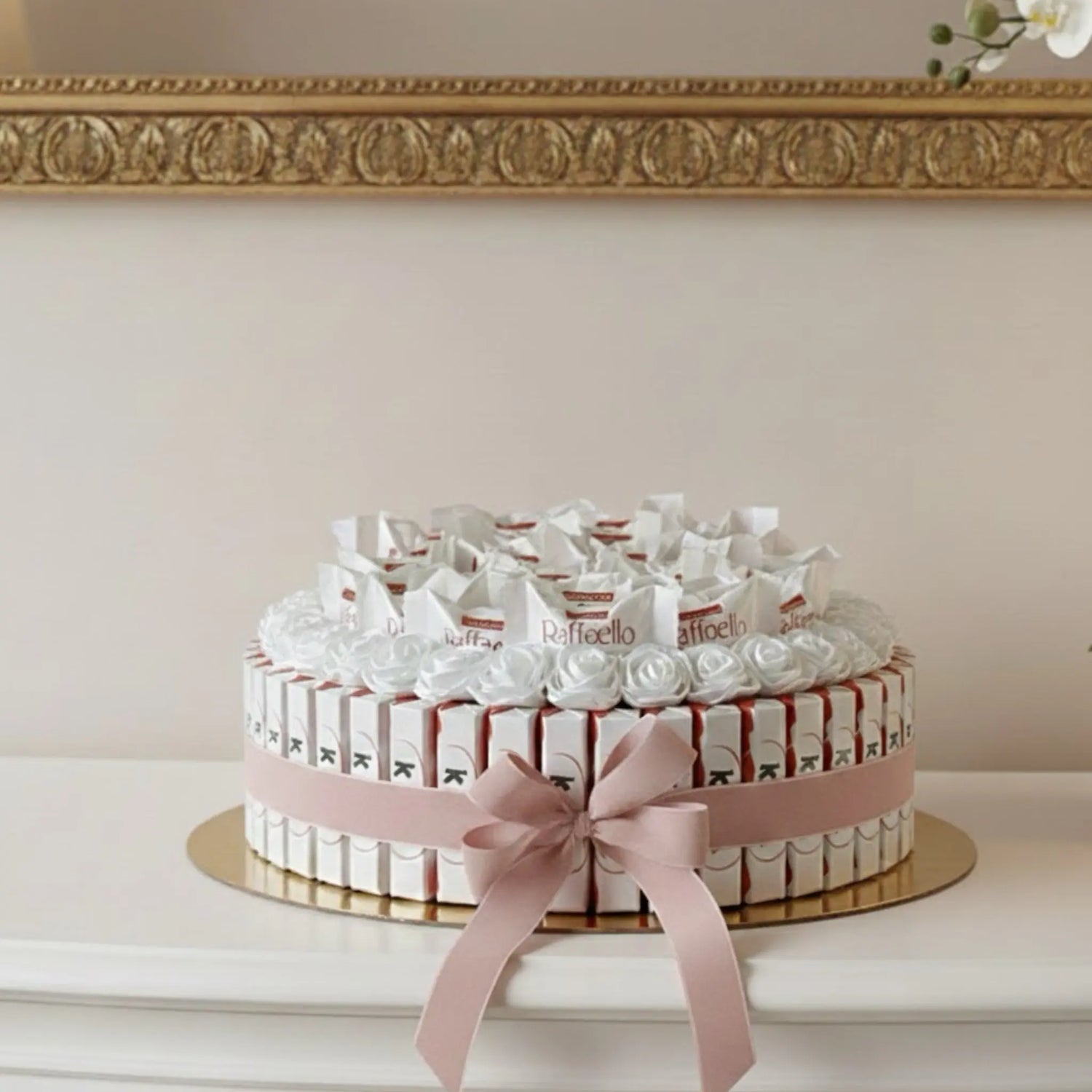 Trésor Gourmand : Box Chocolats et Roses (L) (Copie) FLOWERBOXTIME