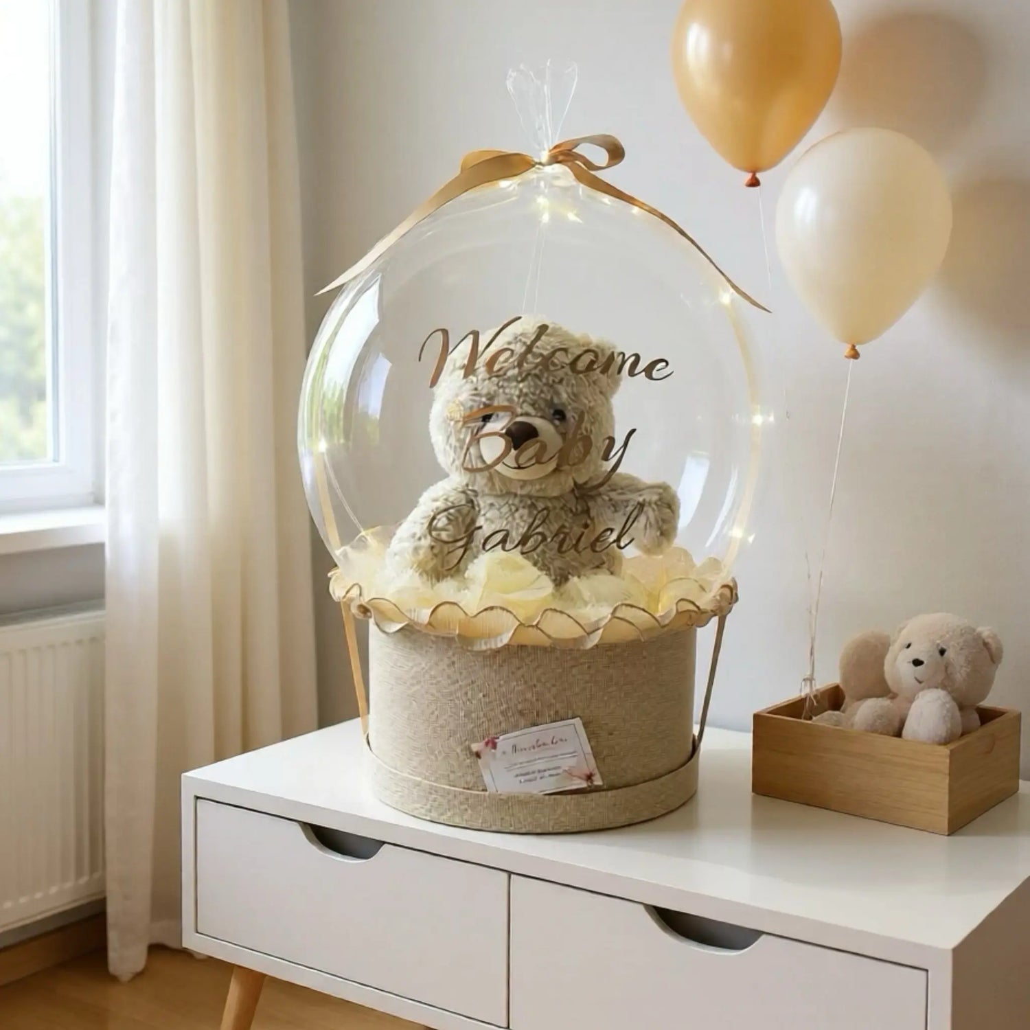 Ours Teddy FLOWERBOXTIME