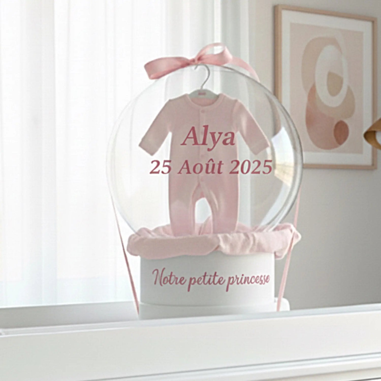 Ma Box Ballon Bébé "Petit Cocon" FLOWERBOXTIME