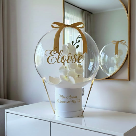 Édition Limitée : Spécial Saint-Valentin ❤️ - Bulle Orchidée Blanche