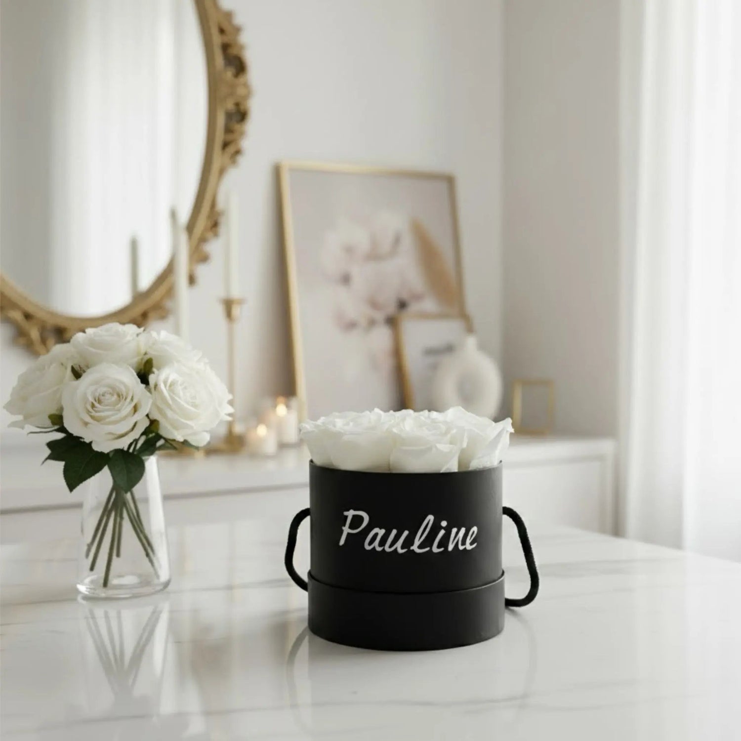 Flowerbox de Roses en Savon (S) FLOWERBOXTIME