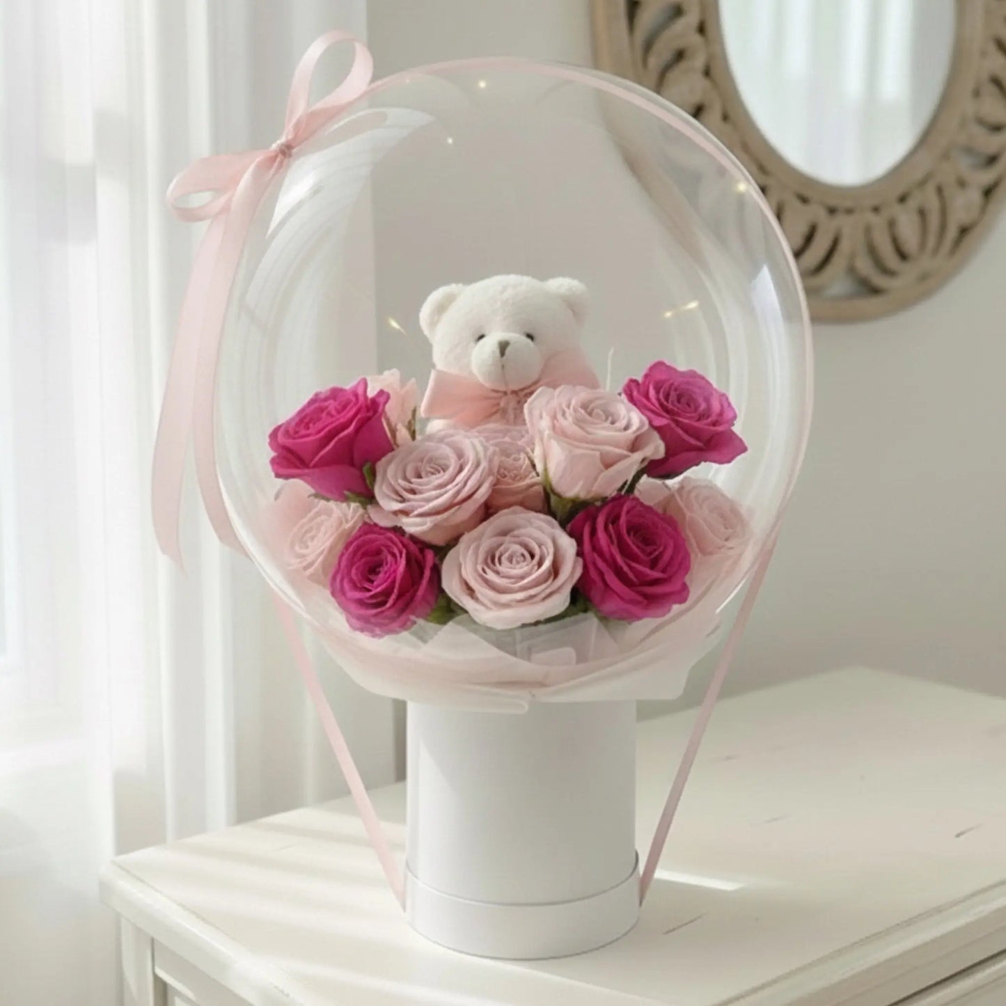 Ma Flowerbox Ballon Doudou (L) FLOWERBOXTIME