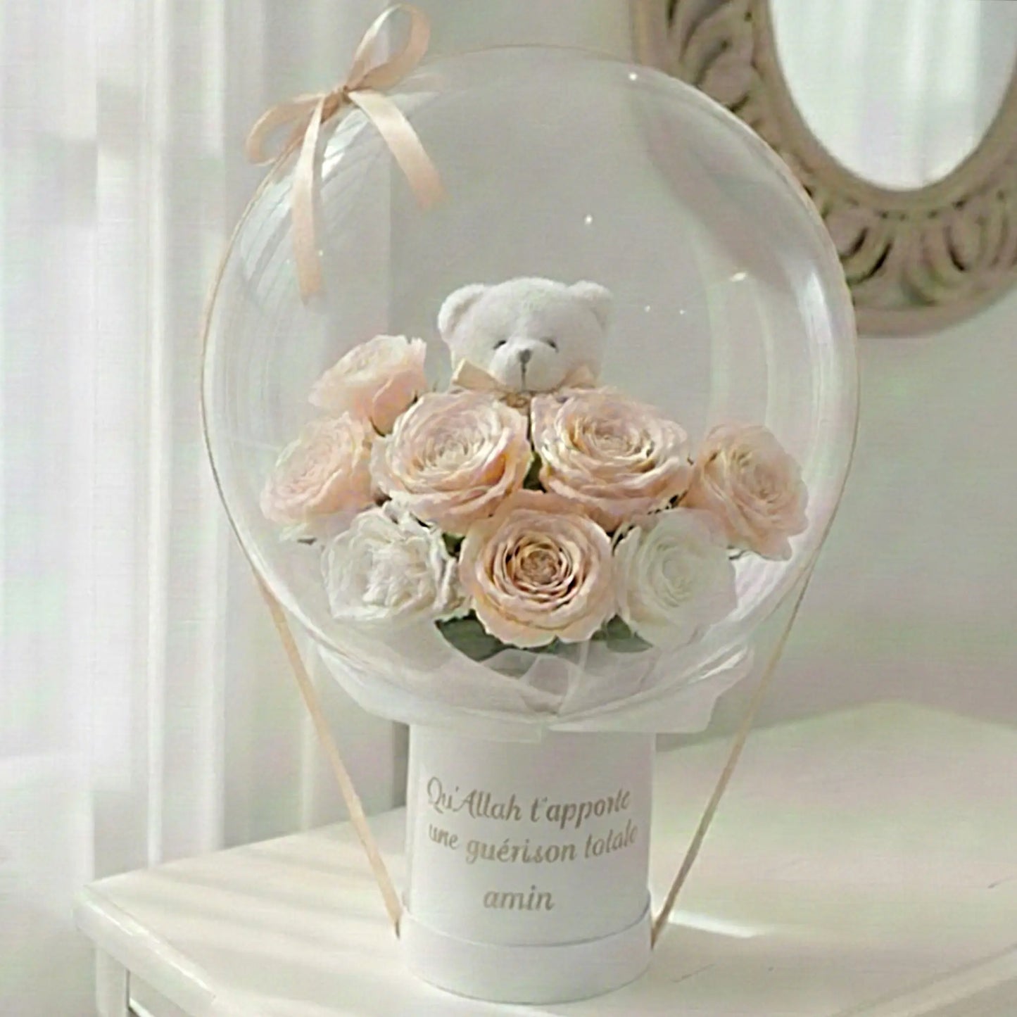 Ma Flowerbox Ballon Doudou (L) FLOWERBOXTIME