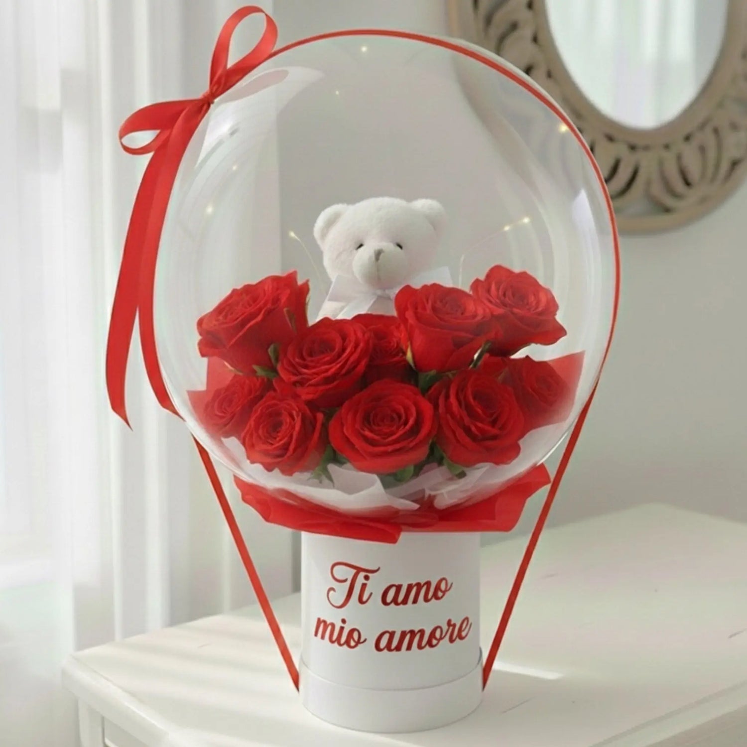 Ma Flowerbox Ballon Doudou (L) FLOWERBOXTIME