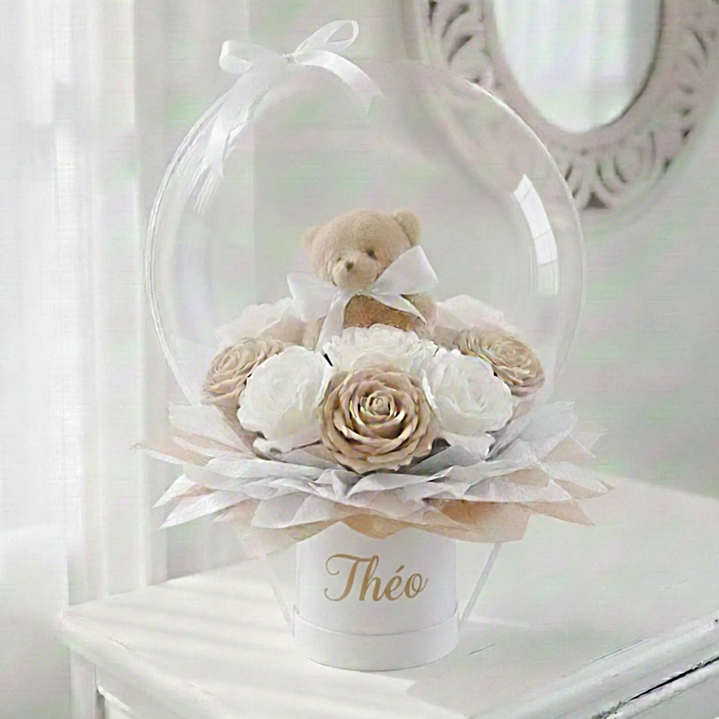 Ma Flowerbox Ballon Doudou (L) FLOWERBOXTIME