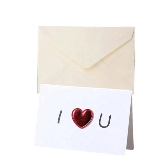 Cartes « I love u » FLOWERBOXTIME