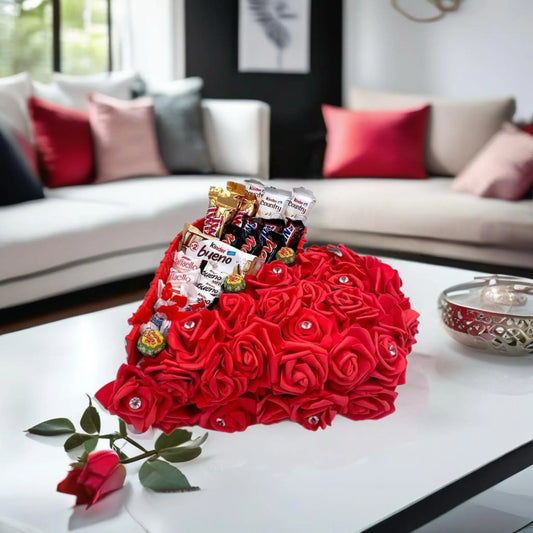 Flowers/Chocolats Box (L) FLOWERBOXTIME