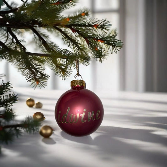 Boules de Noël de Couleur FLOWERBOXTIME