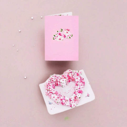 Cartes « Cœur de Fleurs » FLOWERBOXTIME