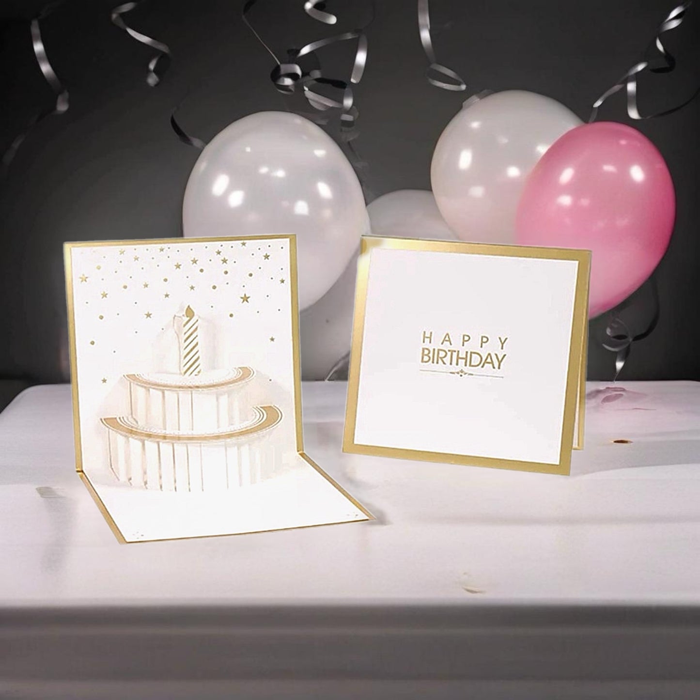 Cartes « Bougie Happy Birthday »