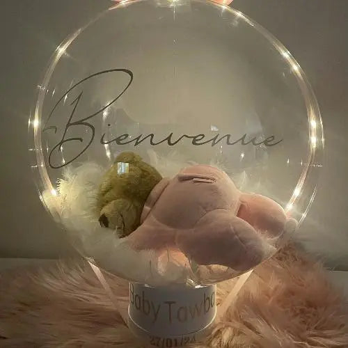 Ourson Dormeur FLOWERBOXTIME