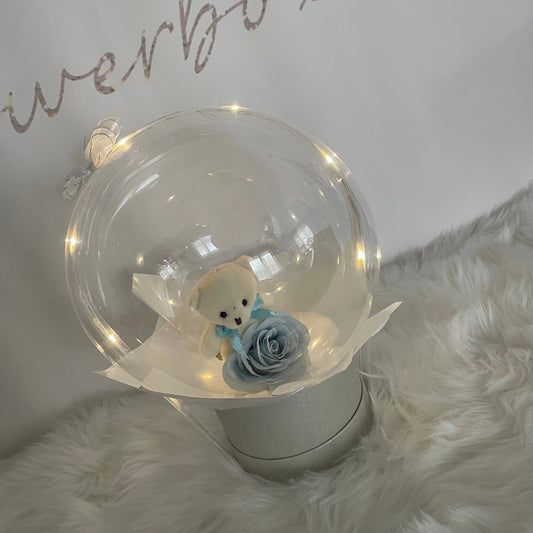 Flowers Box Bulle S & Doudou FLOWERBOXTIME